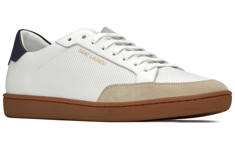 Order 생 로랑 코트 클래식 SL-10 로우 '화이트 레드 블루' 603223-1JZG0-9953