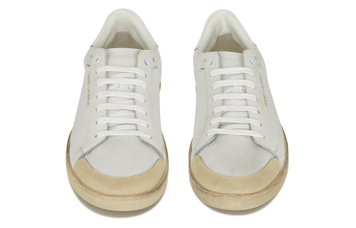 Shop Saint Laurent Court Classic SL-39 Low ''Ivory'' 651860-1JZH0-9377