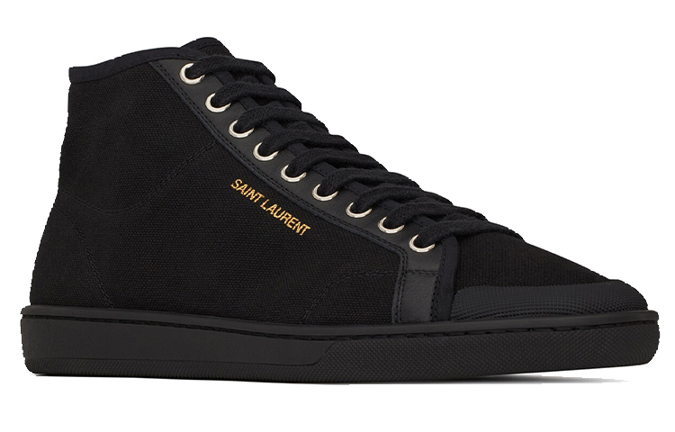 Lookbook Saint Laurent Court Classic SL-39 Mid „Schwarz“ 669360-12N90-1000