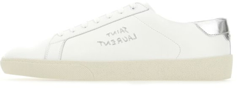 サンローラン SL/06 刺繍スニーカー (ホワイト) 611352-00NA0-9085 Buy サンローラン SL/06 刺繍スニーカー (ホワイト) 611352-00NA0-9085