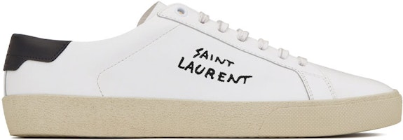 생 로랑 코트 클래식 SL/06 로우 "옵틱 화이트 블랙" 61064908G109061 Order 생 로랑 코트 클래식 SL/06 로우 "옵틱 화이트 블랙" 61064908G109061