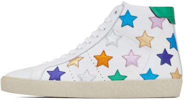 Saint Laurent Court Classic SL/06 Metallic California High 'Multi Stars' 650980-00NB0-9090 Saint Laurent Court Classic SL/06 Metallic California High 'Multi Stars' 650980-00NB0-9090