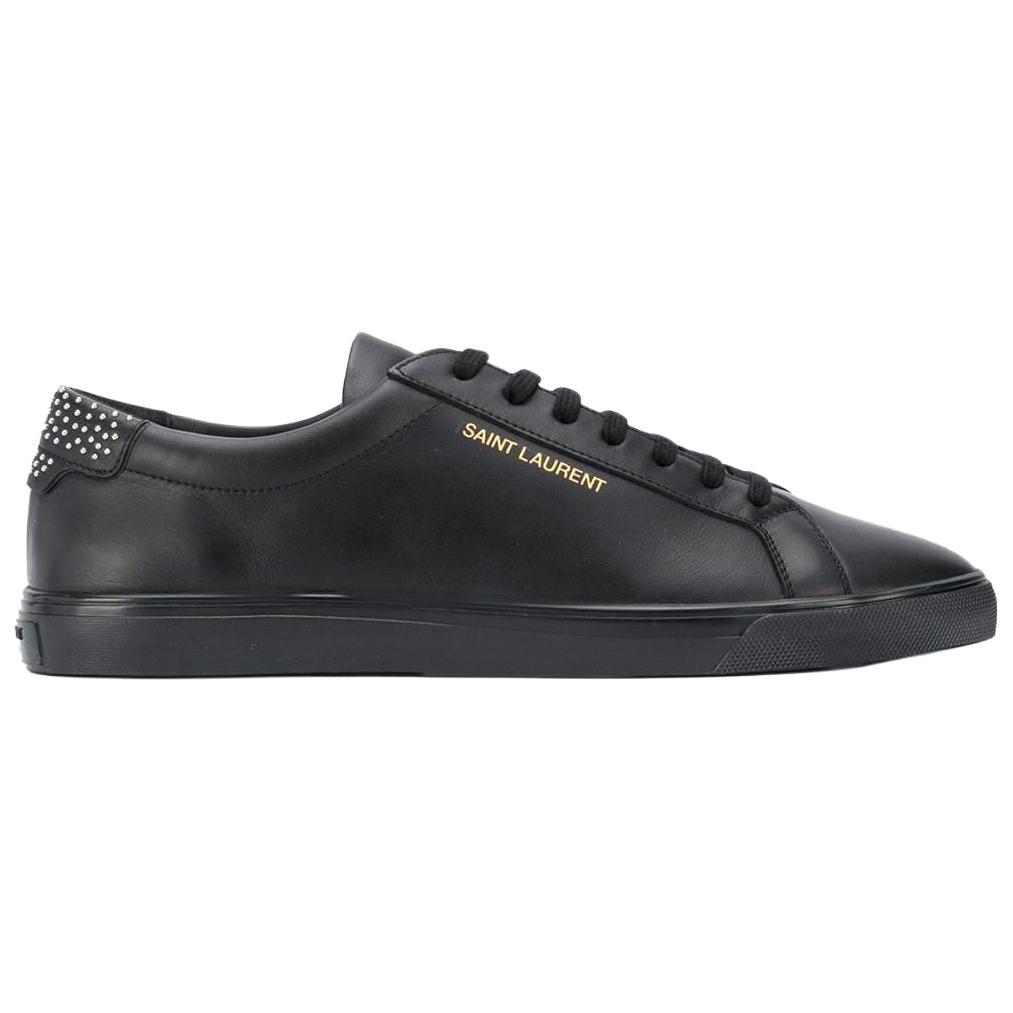 Order Saint Laurent Court Classic SL/10 Low ''Zwarte Strass'' 630719-0ZSNN-1000