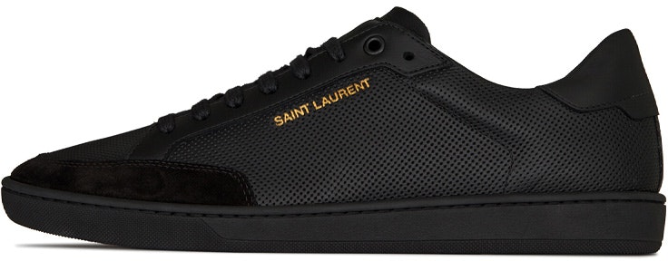 saint-laurent-court-classic-sl-10-perforated-black-6032231-jz-301000