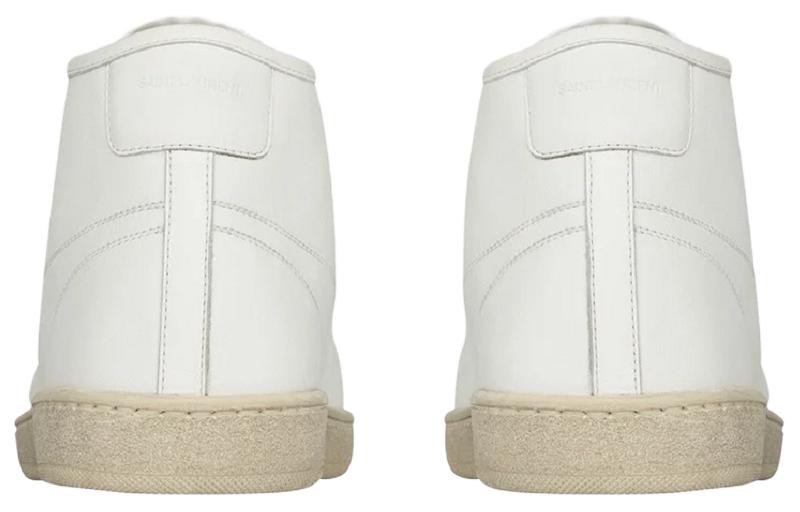 Purchase Saint Laurent Court Classic SL/39 ''Versleten Wit Leer'' 65277304GB09225