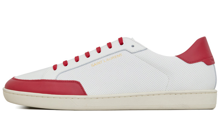 Saint Laurent Court Classic SL 'Perforated Leather White' 6032231JZ509068