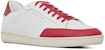 Saint Laurent Court Classic SL 'Kulit Berlubang Putih' 6032231JZ509068