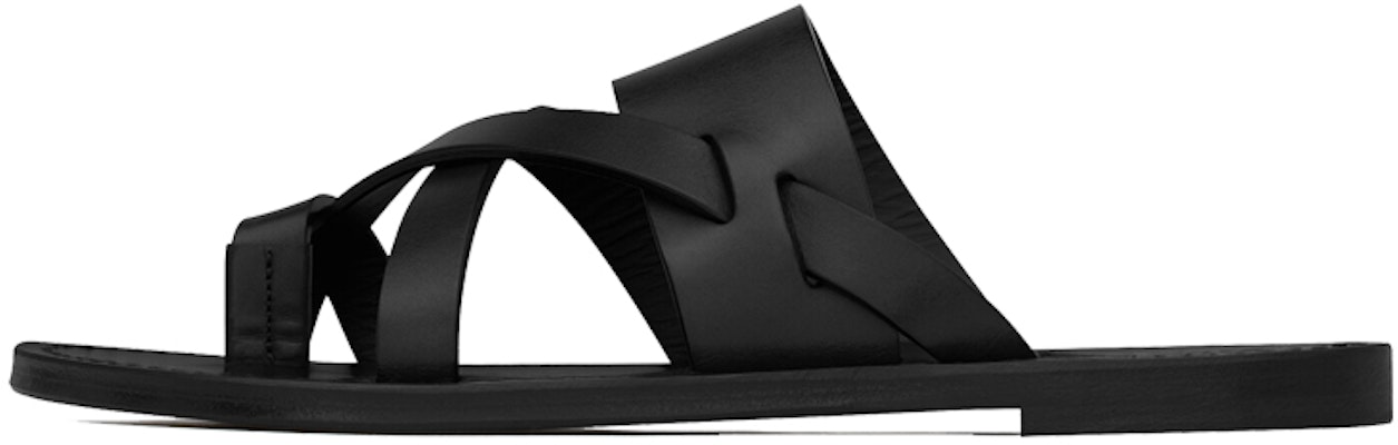 Saint Laurent Culver Mules 'Black' 671904DWE001000 Buy Saint Laurent Culver Mules 'Black' 671904DWE001000