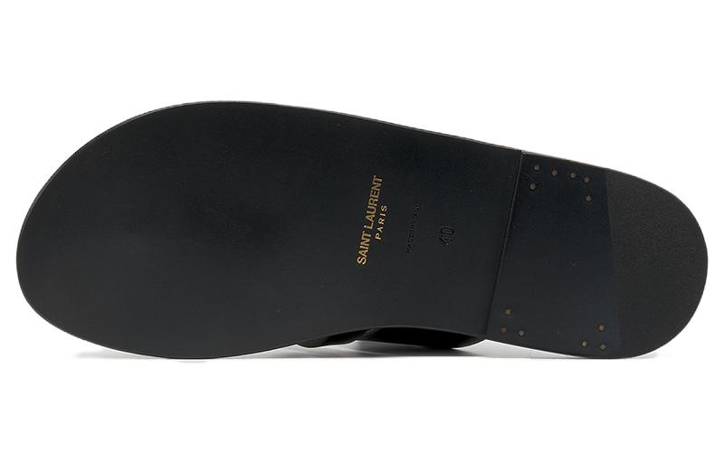 Purchase Saint Laurent Culver Mules 'Black' 671904DWE001000