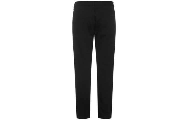 Shop SAINT LAURENT Distressed Slim-Fit Black Denim Jeans with Pockets 670614YF8991220