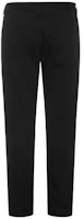 Shop SAINT LAURENT 仿舊修身黑色牛仔褲附口袋 670614YF8991220