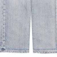 Sizing 聖羅蘭藍色仿舊水洗標誌牛仔褲 597052YM3724568