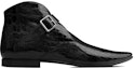 Order Saint Laurent Dixon 'Black Croc-Embossed Patent' 66760310N001000
