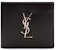 Saint Laurent East West Bifold Wallet Black