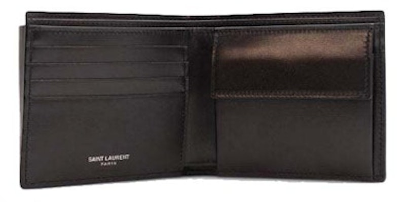 Saint Laurent East West Bifold Wallet Black Lookbook Saint Laurent East West Bifold Wallet Black