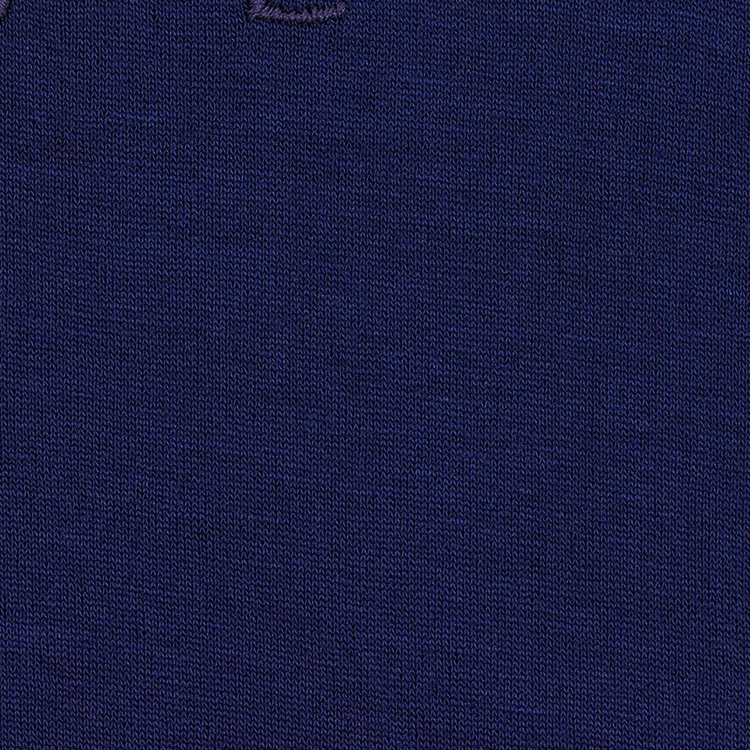 Purchase 생로랑 남성용 자수 블루 크루넥 티셔츠. 749102Y37IL4573