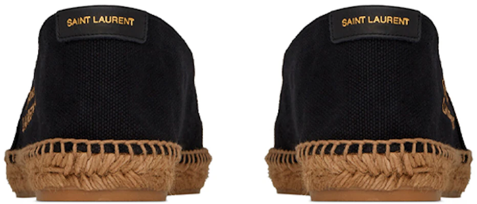 Saint Laurent Alpargatas Bordadas 'Negras' 605951-1P210-1000 Details for Saint Laurent Alpargatas Bordadas 'Negras' 605951-1P210-1000