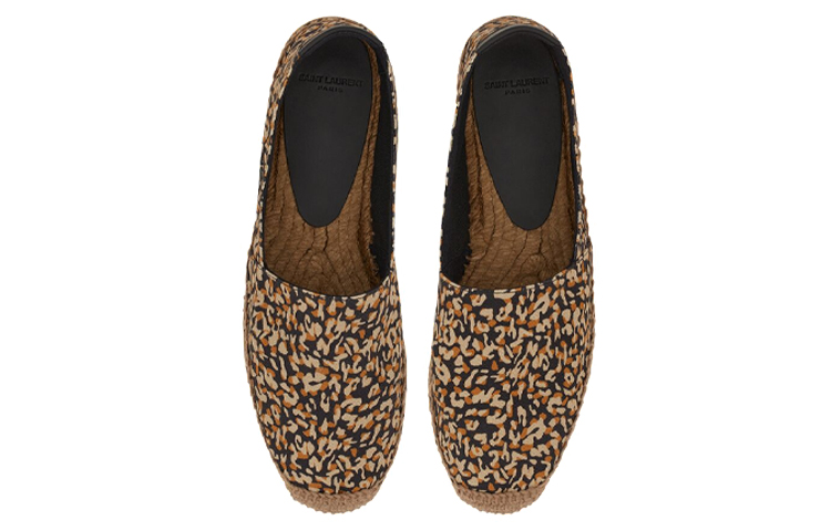 Lookbook Saint Laurent Alpargatas Bordadas 'Leopardo' 605951-9AAAB-1077
