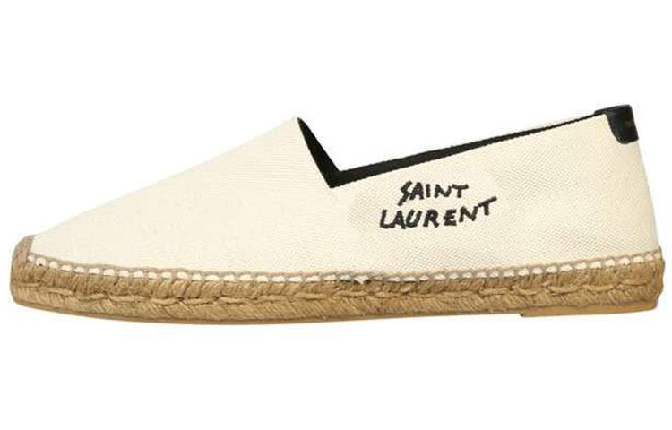 Saint Laurent Embroidered Espadrille 'Natural Beige' 605951-1P210-9380
