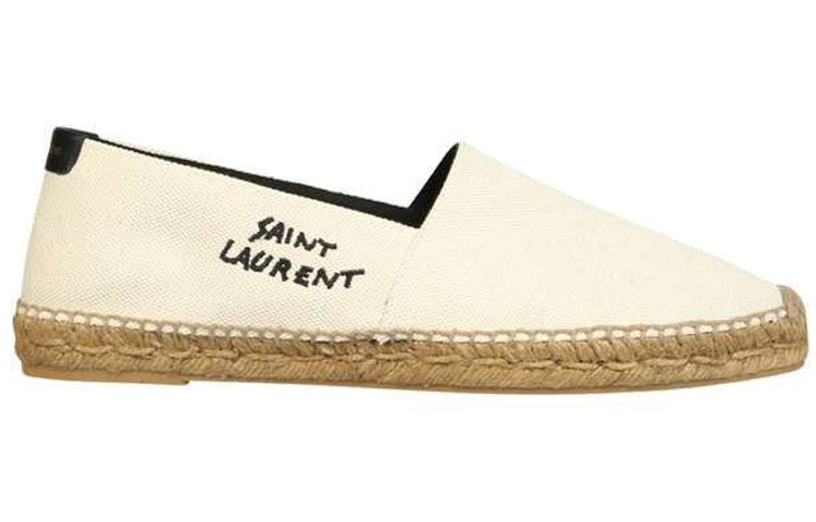 Order Saint Laurent Espadrille Bordir 'Beige Alami' 605951-1P210-9380