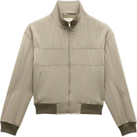 Saint Laurent Embroidered Letter Bomber Jacket Men’s Light Khaki 779952Y3H123368 Saint Laurent Embroidered Letter Bomber Jacket Men’s Light Khaki 779952Y3H123368