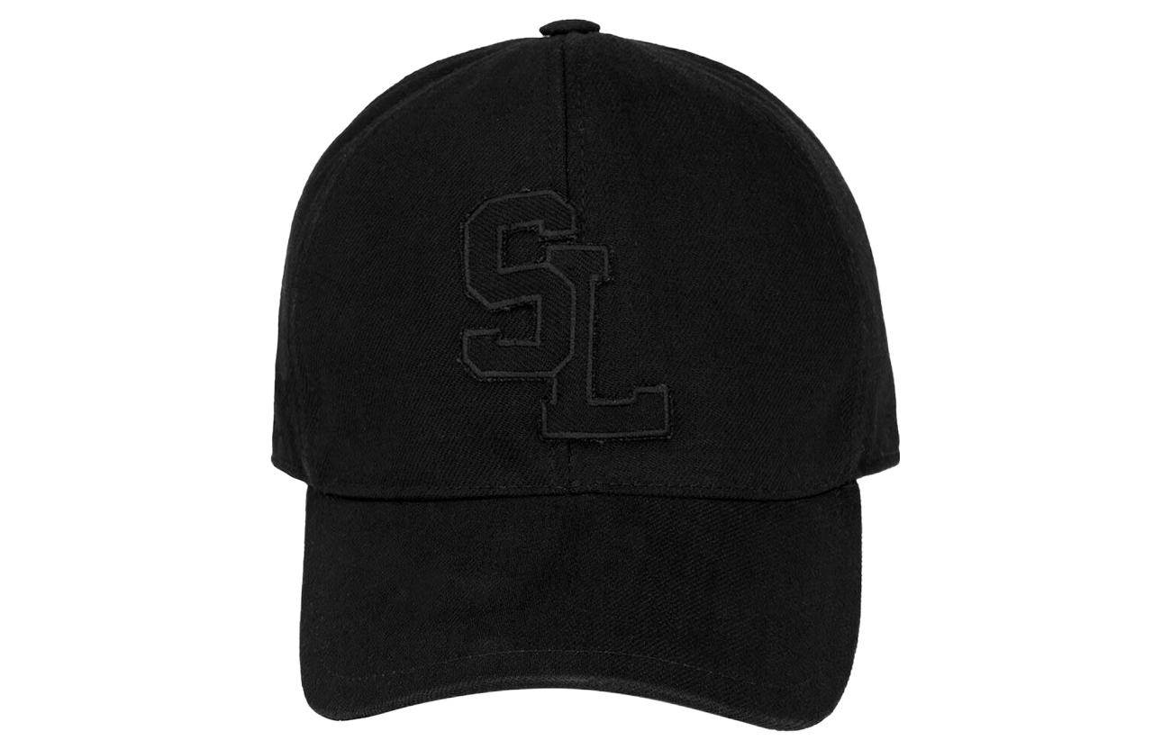 SAINT LAURENT Embroidered Logo Cotton Baseball Cap Unisex Casual Style 6909293YI991000