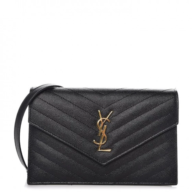 saint-laurent-envelope-chain-wallet-matelasse-chevron-grain-de-poudre-black