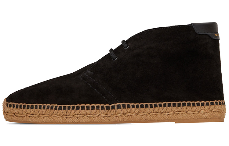 Saint Laurent Espadrille 'Black Suede' 6059221NX101000