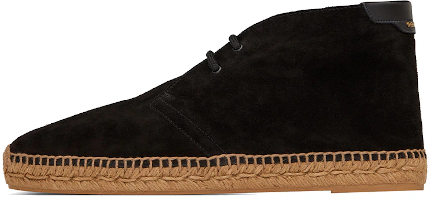 Saint Laurent Espadrille 'Suede Hitam' 6059221NX101000 Buy Saint Laurent Espadrille 'Suede Hitam' 6059221NX101000