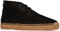Order Saint Laurent Espadrille 'Suede Hitam' 6059221NX101000