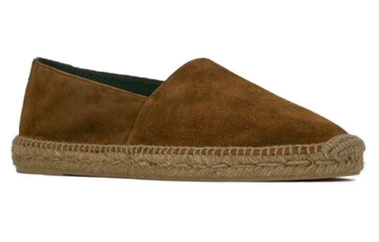 Lookbook Saint Laurent Espadrille 'Suede Coklat' 6059570LI902353