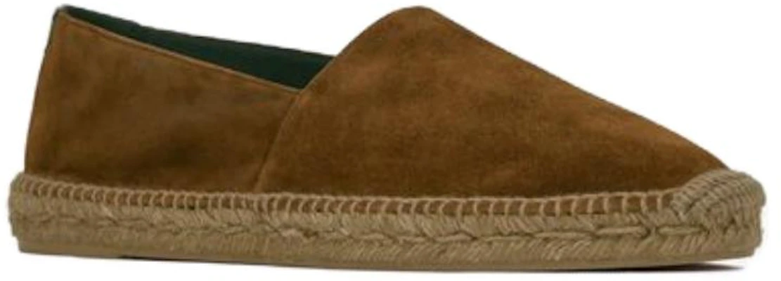 Saint Laurent Espadrille 'Suede Coklat' 6059570LI902353 Lookbook Saint Laurent Espadrille 'Suede Coklat' 6059570LI902353