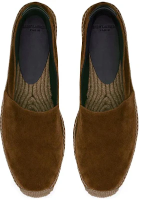 Saint Laurent Espadrille 'Suede Coklat' 6059570LI902353 Purchase Saint Laurent Espadrille 'Suede Coklat' 6059570LI902353