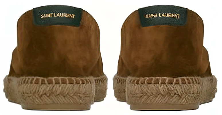 Saint Laurent Espadrille 'Suede Coklat' 6059570LI902353 Details for Saint Laurent Espadrille 'Suede Coklat' 6059570LI902353
