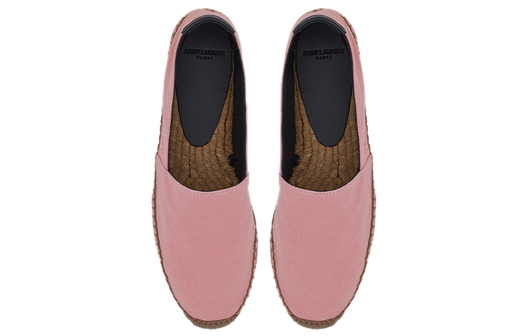 Shop Saint Laurent Alpargatas 'Bordado Rosa' 60595112N815564