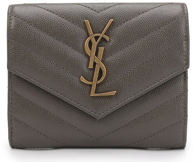 saint-laurent-flap-wallet-monogram-brown