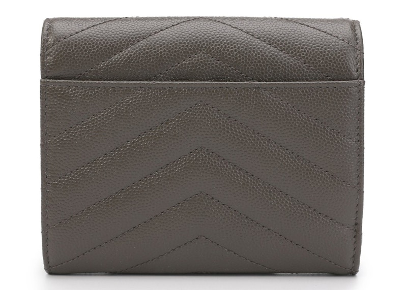 Order 圣罗兰褐色YSL单肩包式翻盖钱包