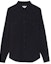 Buy SAINT LAURENT FW21 Black Solid Single-Breasted Casual Long Sleeve Shirt 597059YM8811078