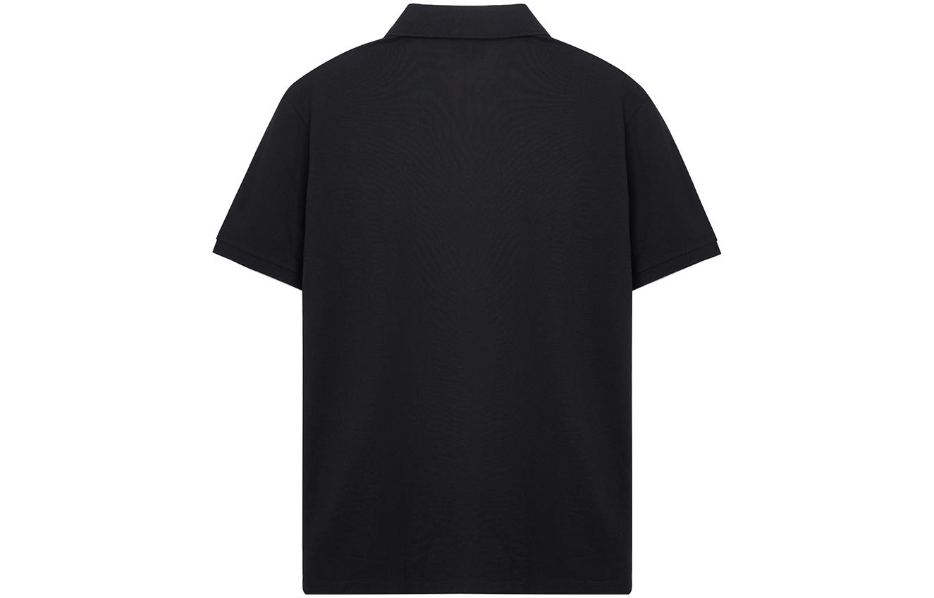 Lookbook 圣罗兰 FW22 黑色纯色短袖 POLO 衫 712300YB2OC1000