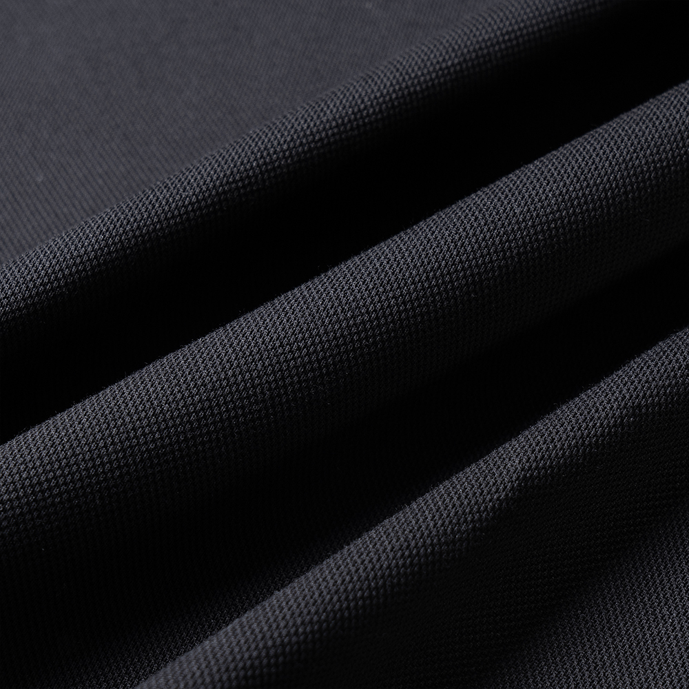 Details for 圣罗兰 FW22 黑色纯色短袖 POLO 衫 712300YB2OC1000