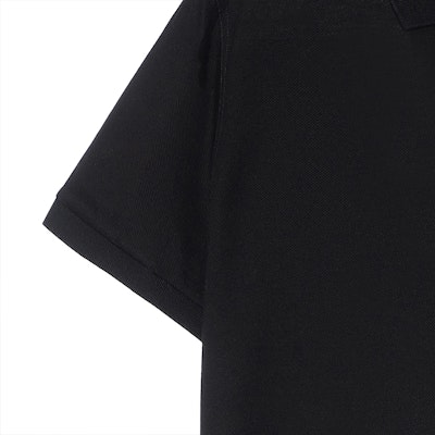 圣罗兰 FW22 黑色纯色短袖 POLO 衫 712300YB2OC1000 Sizing 圣罗兰 FW22 黑色纯色短袖 POLO 衫 712300YB2OC1000