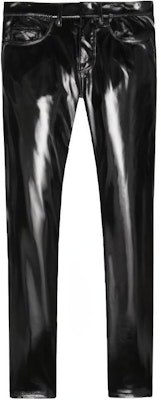 SAINT LAURENT FW22 Black Solid Slim Fit Mid-Rise Casual Pants 601478Y06VA1040 Buy SAINT LAURENT FW22 Black Solid Slim Fit Mid-Rise Casual Pants 601478Y06VA1040