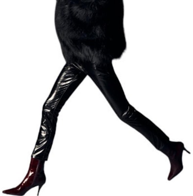 SAINT LAURENT FW22 Black Solid Slim Fit Mid-Rise Casual Pants 601478Y06VA1040 Shop SAINT LAURENT FW22 Black Solid Slim Fit Mid-Rise Casual Pants 601478Y06VA1040