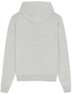 SAINT LAURENT FW22 Grey Printed Pattern Hooded Pullover Hoodie. 708469Y37BI1445 Lookbook SAINT LAURENT FW22 Grey Printed Pattern Hooded Pullover Hoodie. 708469Y37BI1445