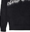 Details for SAINT LAURENT FW22 Suéter Negro Jacquard con Letras Crewneck. 712176Y75SQ1095