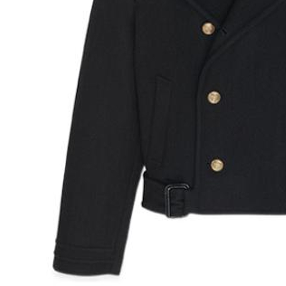 Saint Laurent FW22 Black Military Style Wool Jacket 710431Y2F621000 圖 6