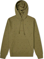 Saint Laurent FW22 Logo Patch Pullover Hoodie Military Green 632418YBQZ21373 Saint Laurent FW22 Logo Patch Pullover Hoodie Military Green 632418YBQZ21373