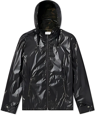聖羅蘭 FW22 純色拉鍊連帽外套 黑色 582617Y129V1000 Buy 聖羅蘭 FW22 純色拉鍊連帽外套 黑色 582617Y129V1000