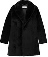 Saint Laurent FW22 Solid Color Black Collar Jacket for Men 713250Y7E851000 Saint Laurent FW22 Solid Color Black Collar Jacket for Men 713250Y7E851000