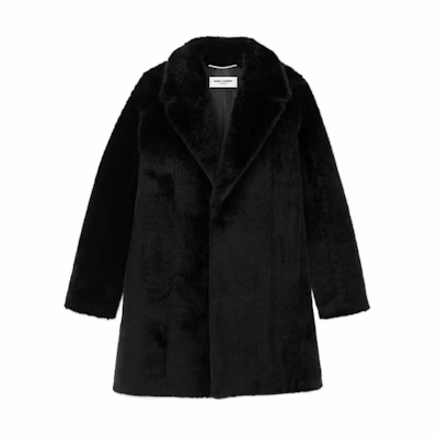Saint Laurent FW22 Solid Color Black Collar Jacket for Men 713250Y7E851000